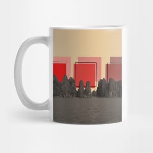 Serenity View, Minimalist Landscape Mug